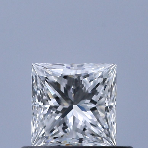 0.5 carat G-VVS2 Natūralus Princess Deimantas (1)