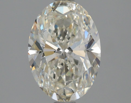 2.01 carat K-SI2 Natūralus Oval Deimantas (1)