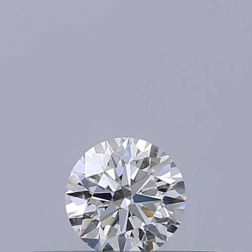 0.19 carat D-VVS1 Excellent cut Natūralus Round Deimantas (1)