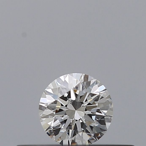 0.19 carat F-VVS2 Excellent cut Natūralus Round Deimantas (1)