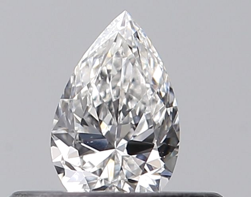 0.24 carat E-VS1 Natūralus Pear Deimantas (1)