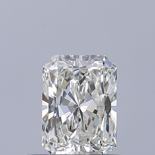 0.41 carat G-VVS2 Natūralus Radiant Deimantas (1)