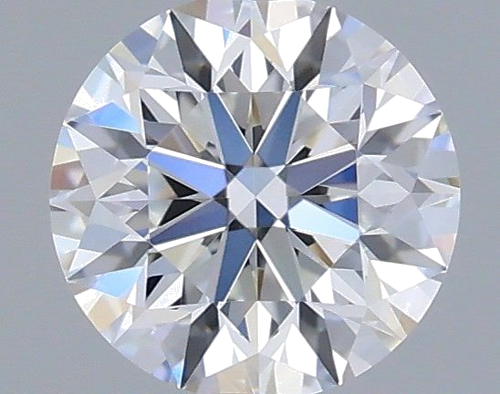 0.4 carat F-VVS2 Very Good cut Natūralus Round Deimantas (1)