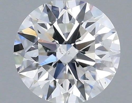 0.38 carat G-SI1 Excellent cut Natūralus Round Deimantas (1)