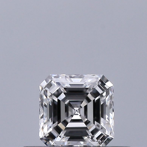 0.32 carat D-VVS1 Natūralus Asscher Deimantas (1)
