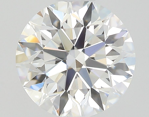 0.61 carat F-VVS1 Excellent cut Natūralus Round Deimantas (1)