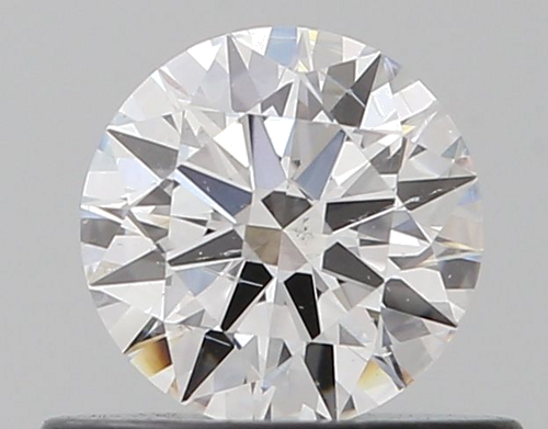 0.44 carat D-SI1 Very Good cut Natūralus Round Deimantas (1)