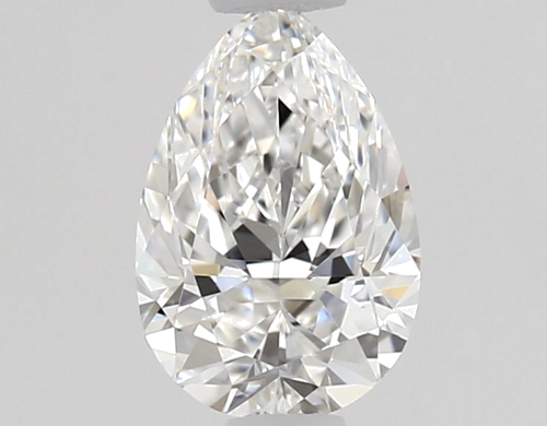 0.5 carat E-VS1 Natūralus Pear Deimantas (1)