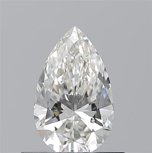 0.55 carat H-VVS1 Natūralus Pear Deimantas (1)