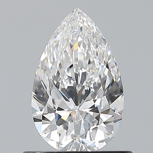0.7 carat E-VVS1 Natūralus Pear Deimantas (1)