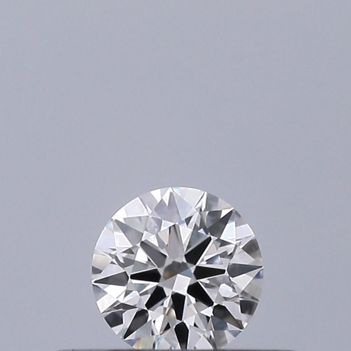 0.19 carat D-VVS1 Excellent cut Natūralus Round Deimantas (1)