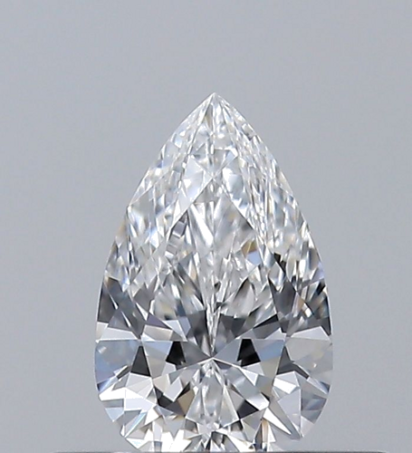 0.3 carat E-VVS2 Natūralus Pear Deimantas (1)