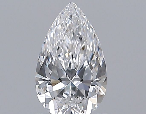 0.81 carat D-VVS2 Natūralus Pear Deimantas (1)