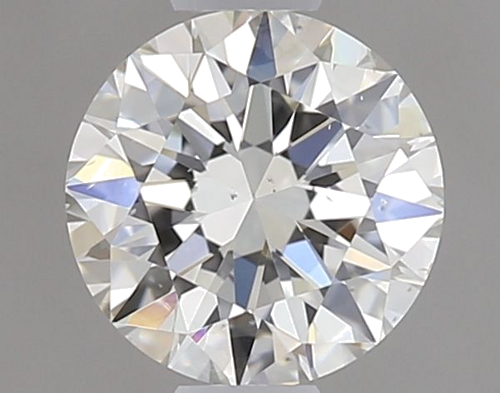 0.5 carat I-SI1 Excellent cut Natūralus Round Deimantas (1)