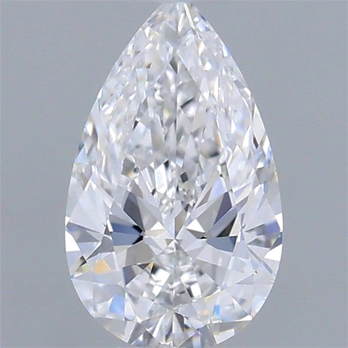 0.52 carat D-VVS1 Natūralus Pear Deimantas (1)