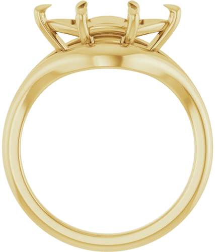 Sužadėtuvių Žiedas „Claw-Prong Solitaire“ 10k yellow gold Marquise 13mm x 6.5mm (2)