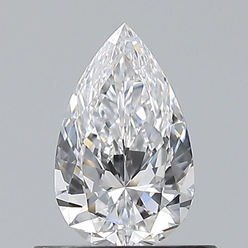 0.5 carat D-VS2 Natūralus Pear Deimantas (1)