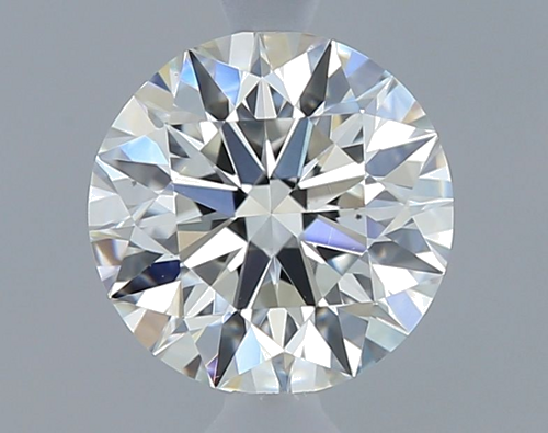 0.5 carat H-VS2 Excellent cut Natūralus Round Deimantas (1)