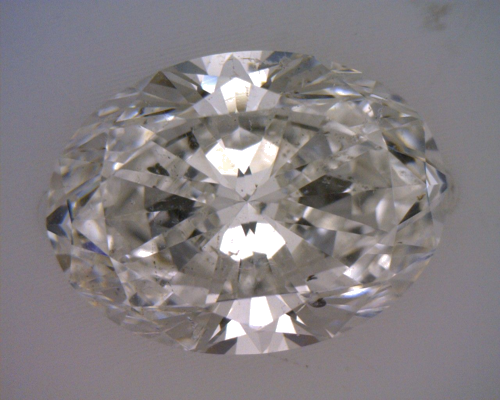 1.71 carat H-SI2 Natūralus Oval Deimantas (1)