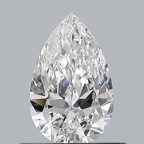 0.5 carat F-VS1 Natūralus Pear Deimantas (1)