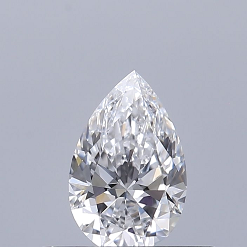 0.31 carat D-VVS1 Natūralus Pear Deimantas (1)