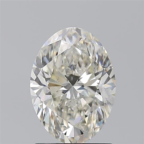 1.56 carat J-VS2 Natūralus Oval Deimantas (1)