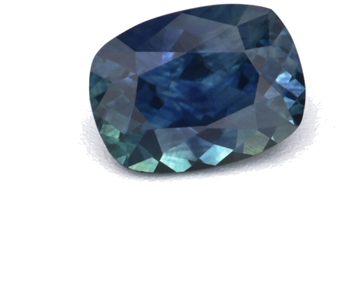 0.58 carat GREEN Cushion Safyras (1)