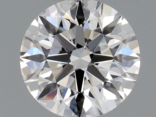 0.51 carat F-VVS1 Excellent cut Natūralus Round Deimantas (1)