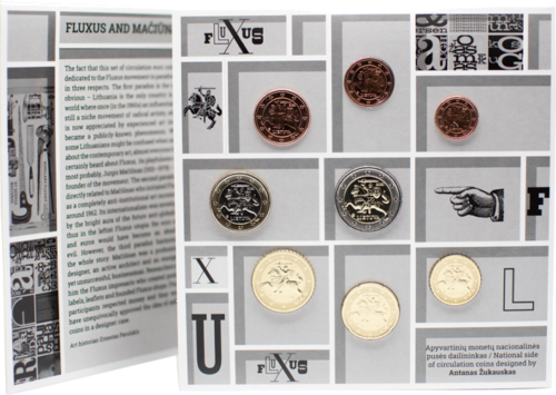 2021 Lithuania Euro coin BU set (3)