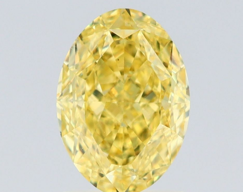 2.02 carat Fancy Intense Yellow-VS2 Natūralus Oval Deimantas (1)