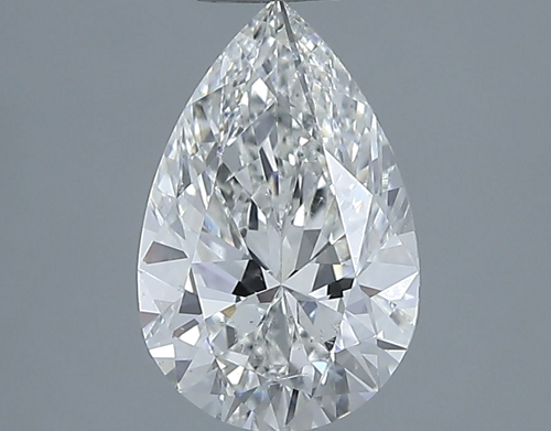 1.51 carat H-SI1 Natūralus Pear Deimantas (1)