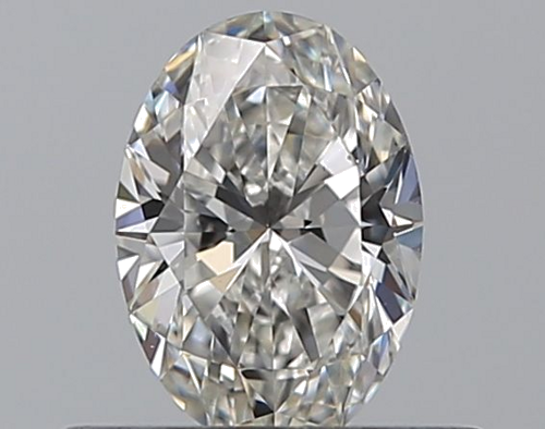 0.42 carat G-VS2 Natūralus Oval Deimantas (1)