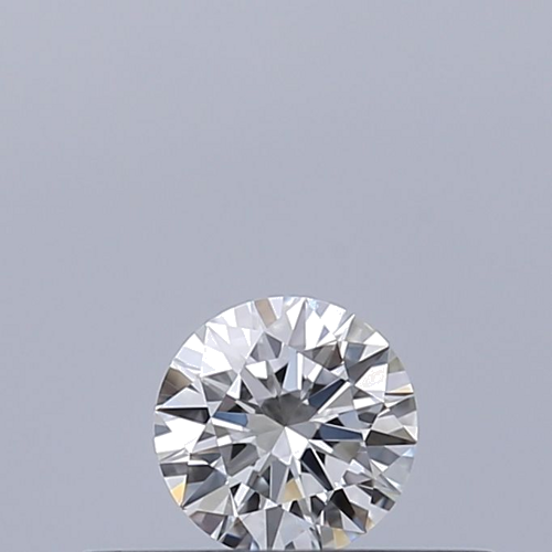 0.19 carat F-VVS2 Excellent cut Natūralus Round Deimantas (1)