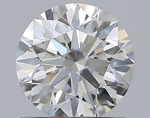 0.56 carat F-VVS1 Excellent cut Natūralus Round Deimantas (1)