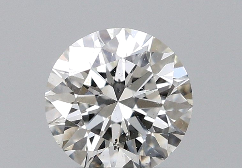 0.43 carat I-SI1 Excellent cut Natūralus Round Deimantas (1)