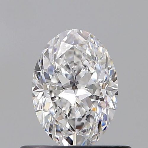 0.52 carat D-VVS1 Natūralus Oval Deimantas (1)