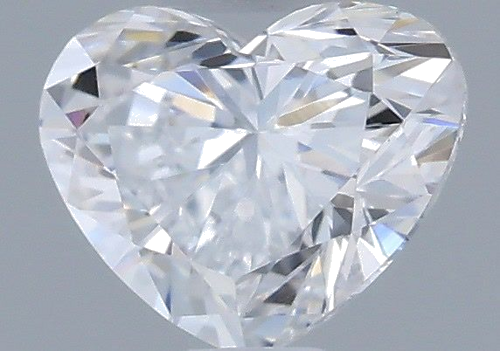 0.3 carat D-IF Natūralus Heart Deimantas (1)