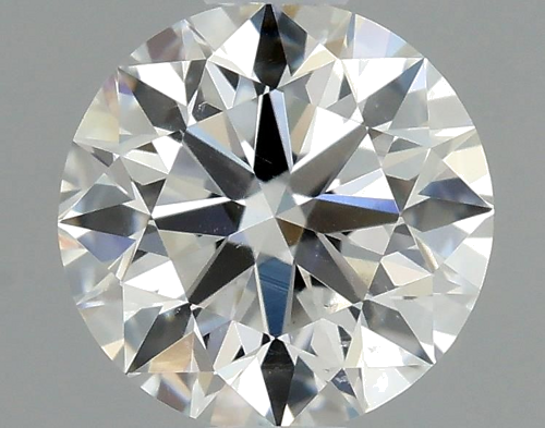 0.5 carat F-SI1 Excellent cut Natūralus Round Deimantas (1)