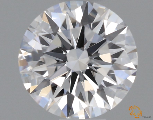 0.52 carat G-SI2 Excellent cut Natūralus Round Deimantas (1)