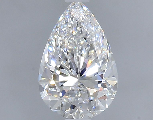0.9 carat D-IF Natūralus Pear Deimantas (1)