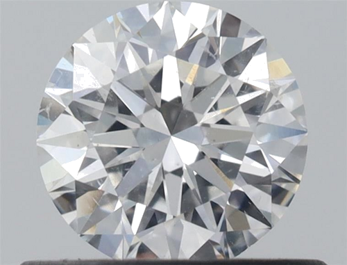 0.5 carat F-SI2 Excellent cut Natūralus Round Deimantas (1)