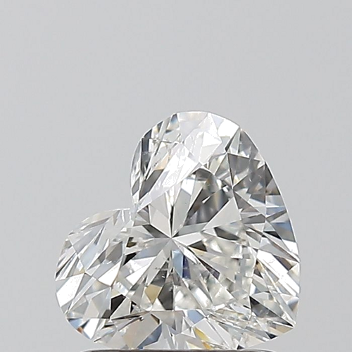 1.0 carat H-SI1 Natūralus Heart Deimantas (1)