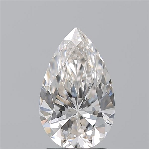 2.23 carat I-VVS1 Natūralus Pear Deimantas (1)