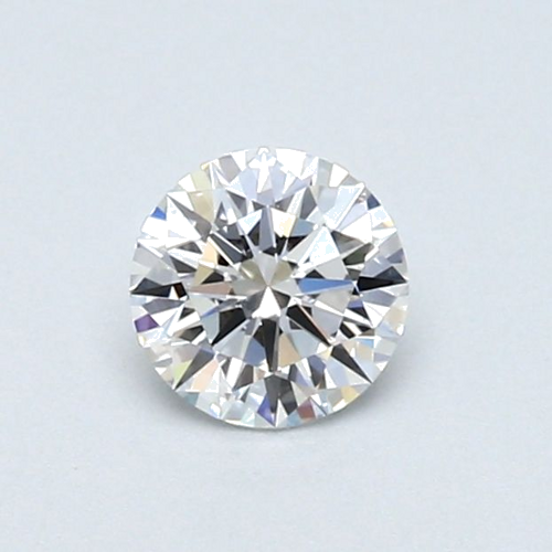 0.44 carat D-VVS2 Excellent cut Natūralus Round Deimantas (1)