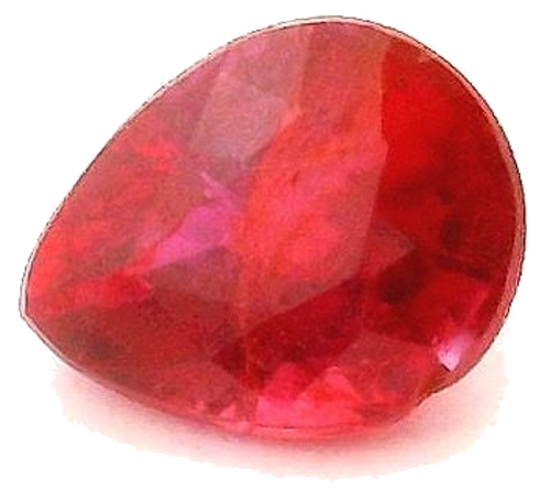 0.32 carat RED Pear Rubinas (1)