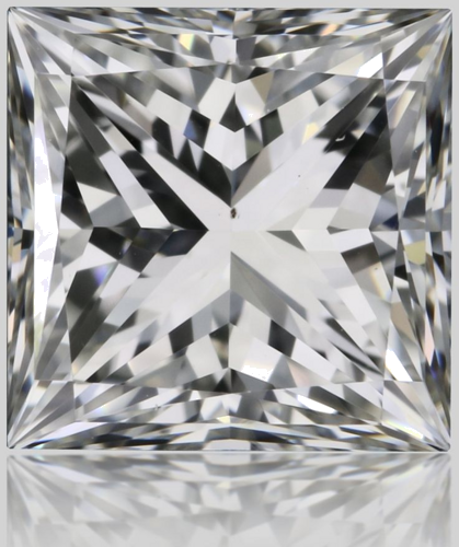1.01 carat H-VS2 Natūralus Princess Deimantas (1)