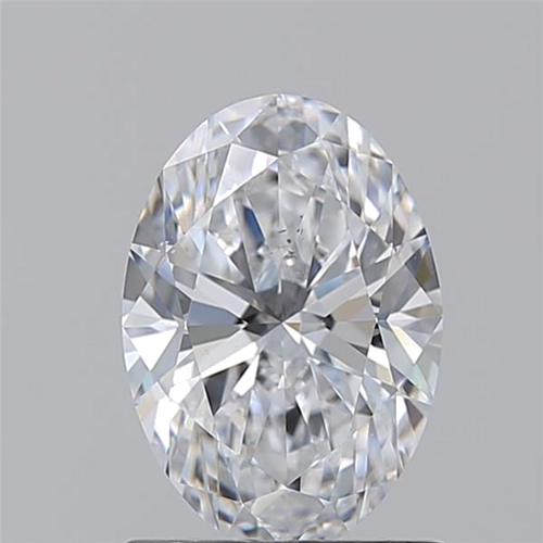 1.22 carat D-SI1 Natūralus Oval Deimantas (1)