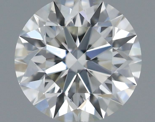0.53 carat I-VVS2 Excellent cut Natūralus Round Deimantas (1)
