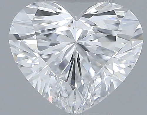 0.38 carat E-VS1 Natūralus Heart Deimantas (1)