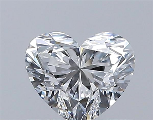 0.5 carat E-VVS2 Natūralus Heart Deimantas (1)